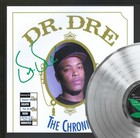 Dr Dre Framed Black Wood Reproduction Signature Platinum Lp Record Display 
