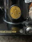 Vtg Singer Featherweight 221 Aj808830 Made In Usa 1950 Beautiful W Case  Extras
