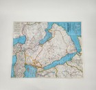 1991 States In Turmoil  The Middle East National Geographic Map 