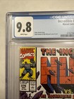 Incredible Hulk  376 Cgc 9 8 White Pages   Dale Keown Cover   Marvel 1990