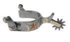 Aj Tack Men s Stainless Steel Stars And Double Shooter Spurs