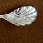 Vintage Sterling Silver Francis 1 Sugar Shell  Spoon By Reed And Barton 6 1 8   