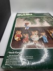 Bucilla Christmas Heirloom Stitchery Ornaments Felt Kit  bear Family   48996