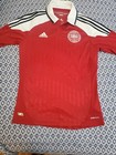 Denmark National Team 2012 2013 Dansk Boldspil Union Jersey Adidas Men s S