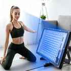 144 Leds Blue Light Tanning Lamp Effective Full-body Facial Tanning Light