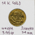 1850s-1920s Hungary  St  George s Gold Medal  3 99 Grams  Extremely Rare  