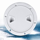 2x Boat Hatch With Detachable Cover 4  White Boat Access Hatch Cover
