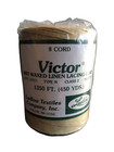 Waxed Linen Lacing Victor 8-cord Rug Braiding Weaving Twine 8-ply Thread Warp
