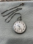 1930 Hamilton 912 Pocket Watch 17j 14k White Gold Filled Art Deco Factory Case
