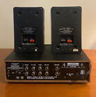 Vintage Realistic Sa-155 Mini-amplifier   Minimus 3 5 Speakers