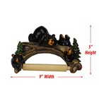 Rivers Edge Products Wall Mount Toilet Paper Holder Bathroom Decor  Cute Bear