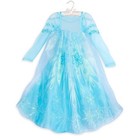 Disney Frozen 2 Elsa Kids  Dress Costume Halloween - Size 4 - Disney Store