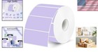 300 Purple Waterproof Thermal Labels - 2x1 Inch Self-adhesive For Easy Labeling