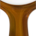 Vintage Art Deco Amber Bakelite Magnifying Glass Octagonal Germany 1930s Rare