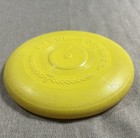 Wham -o  Regular Frisbee   9  Yellow Flying Disc  Vintage 1966