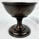 Vtg Park Lane Hotel Reed   Barton Silver Soldered Pedestal Fruit Bowl Compote