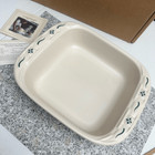 Longaberger 8x8 Square Cake Pan In Green 2 Quarts New