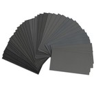 45pcs Sandpaper Wet   Dry Sheets 120-5000 Grit   9 X 3 6  Wood Car Metal Polishing