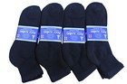 3  6  Or 12 Pairs Diabetic Ankle Circulatory Socks Health Men   s Cotton All Size
