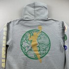 Wnba Hoodie Sweatshirt Adult Small Gray Green Authmade Api Heirloom Basketball