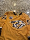 Nashville Predators Rowland Mckeown Nhl Game Used worn Jersey Size 56 Nhl