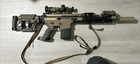 We Tech Scar H Airsoft Gbbr With Attachments And Aftermarket Furniture 