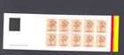 Gb 1987 Machin Window Stamp Booklet 10 X 13p Complete