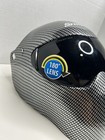 Snap-on Face Protector Mask  Carbon Fiber  Dark Lens  Face Cover Only