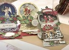  new  Anna Griffin Snowglobe Cardmaking Set   Makes 24 Cards
