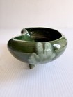 Vtg Cookson Pottery Planter Cp2292 Usa 10        Mid Century Modern Green Drip Glaze
