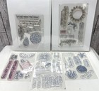 Stampin Up Summer Treats Sea Nights Sunshine Paper Pumpkin Rubber Stamps Lot