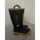 Black Diamond Firefighter Boots Mens 9 5m Black Yellow Nfpa Structural Rubber