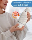 Portable Bottle Warmer For Travel 2 5 Min Fast Heating For Breast Milk  portable
