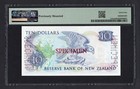 New Zealand 10 Dollars Nd 1981-85  P172as  specimen  Unc Grade 64