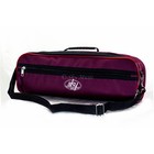  great Gift  Padded Flute Case Cover W Side Pocket strap Burgundy Color