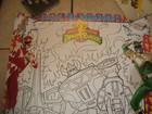 Power Rangers Poster 1994 Vintage Osp Color The Megazord