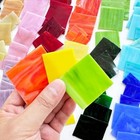 2 2lb Stained Glass Scraps  Mosaic Glass Pieces  Mosaic Tiles