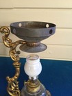 Vintage Antique Medical Vapo-cresolene Vaporiser Kerosene Oil Lamp Complete