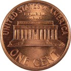 1991 D Lincoln Memorial Cent Bu Uncirculated Penny 1c Coin