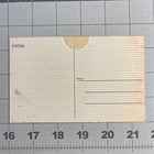 Vtg 1971 Ezra Brooks 24k Gold Hand Decorated Cowboy Poker Player Post Card