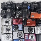 Lot Of 40 Digital Cameras - Canon  Sony  Nikon - Untested Parts Only