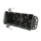 30 Pack 4-gang Pvc Electrical Box  87 Cu In  Etl  Nail-on W  Bracket  Gray