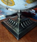 Replogle 12  Globe X 16  Tall  World Classic Globe On Brushed Nickel Base 80 90s