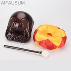 5  To 9   Teakwood Wooden Fish Muyu Carved Temple Block  Buddhist  Monk Zen Drum