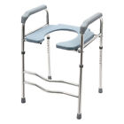 25 2-29 13in Raised Toilet Seat Riser W  Arms For Elderly Handicap Bathroom Usa