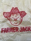 Vintage Farmer Jack Grocery Store Bag     Michigan Supermarket Memorabilia