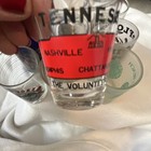 Souvenir Travel Shot Glass Lot  11  - Florida  Tennessee  California  New York