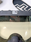 Scott Ski Goggles Black With White Tear Away Lens Plugs