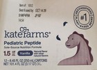 Kate Farms Pediatric Peptide 1 5 Vanilla 8 45 Oz Case 24 Bottles Exp-10 26-11 26