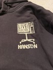 Rare Official Hanson Live And Electric Hoodie Size Small 